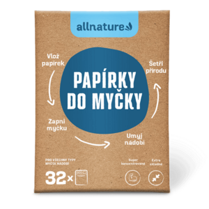 ALLNATURE Papírky do myčky 16 kusů obraz