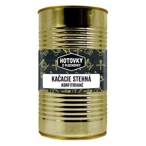 HOTOVKY Z PLECHOVKY Konfitovaná kachní stehna 4 porce obraz