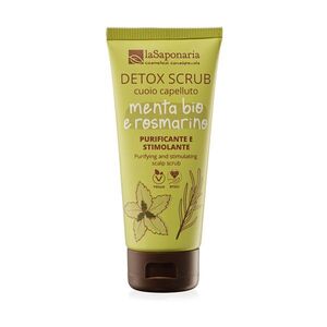 LA SAPONARIA Detoxikační peeling na pokožku hlavy s mátou 100 ml obraz