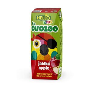 HELLO Ovozoo jablko 250 ml x 18 kusů obraz