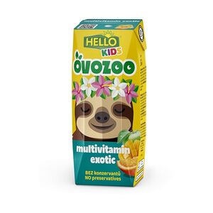 HELLO Ovozoo multivitamin 250 ml x 18 kusů obraz