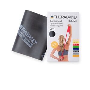 THERA-BAND Posilovací guma speciálně silná - černá 2 m obraz