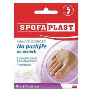 3M™ SPOFAPLAST 911 Gelové náplasti na puchýře na prstech 5 kusů obraz