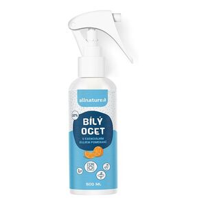 ALLNATURE Bílý ocet sprej 10 % s vůní pomeranče 500 ml obraz