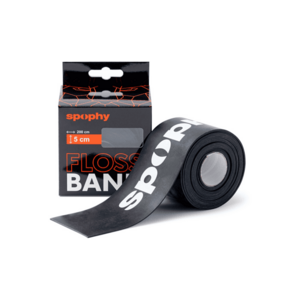 SPOPHY Flossband black flossband 5 cm x 2 m obraz