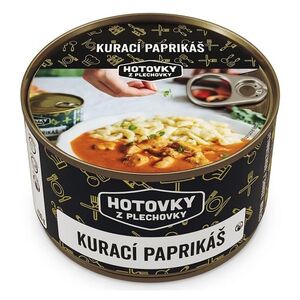 HOTOVKY Z PLECHOVKY Kuře na paprice 3 porce obraz