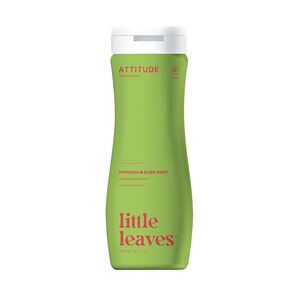 ATTITUDE Little leaves dětské tělové mýdlo a šampon 2 v 1 s vůní melounu a kokosu 473 ml obraz