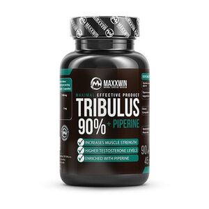 MAXXWIN Tribulus 90% + piperin 90 kapslí obraz