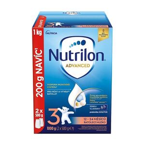 NUTRILON 3 Advanced Batolecí mléko od ukončeného 12. měsíce 1000 g obraz