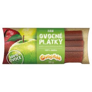 OVOCŇÁK Ovocné plátky jablko 20 g obraz