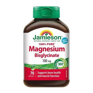 JAMIESON Hořčík bisglycinát 100mg 70 kapslí obraz