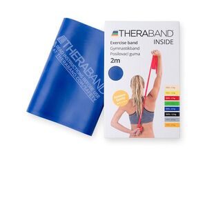 THERA-BAND Posilovací guma modrá - extra silná 2 m obraz