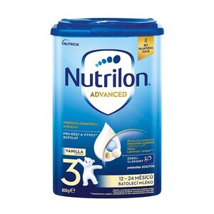 NUTRILON 3 Advanced Vanilla Batolecí mléko od 12-24 měsíců 800 g obraz