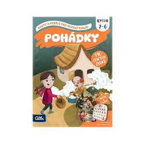 ALBI Kvído pohádky karty a puzzle pro mluvicí tablík obraz
