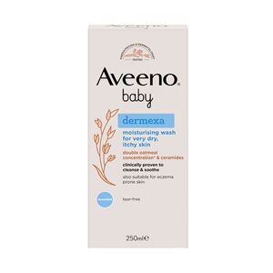 AVEENO Baby dermexa hydratační mycí gel 250 ml obraz