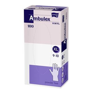 MATOPAT Ambulex Vinyl rukavice vinylové nepudrované XL 100 kusů obraz