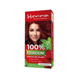HENNA Barva na vlasy Měděně červená 33 g obraz