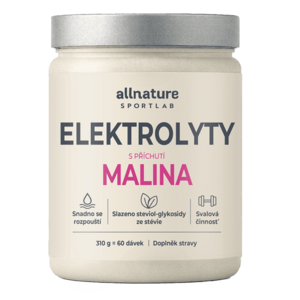 ALLNATURE Sportlab elektrolyty malina 310 g obraz