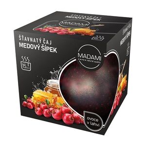 MADAMI Šťavnatý čaj medový šípek 500 g obraz