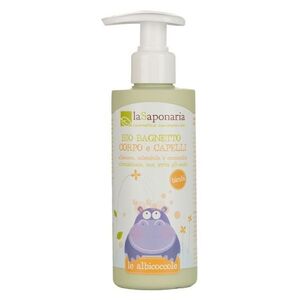 LA SAPONARIA Jemný tělový a vlasový mycí gel pro děti 190 ml BIO obraz