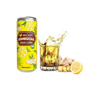 MIXIT Kombucha zázvor a citron BIO 330 ml obraz