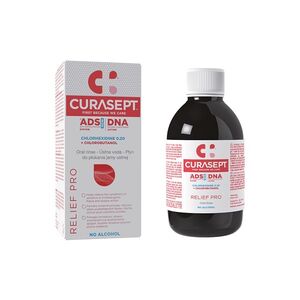 CURASEPT Ads Dna Relief Pro ústní voda 0, 12% CHX 200 ml obraz
