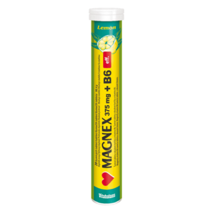 MAGNEX 375 mg + vitamín B6 20 šumivých tablet obraz