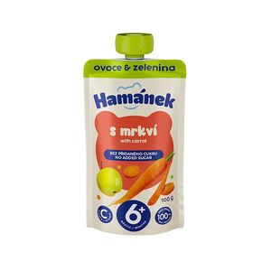 HAMÁNEK Jablko s mrkví 6m+ 100 g obraz