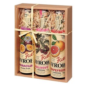 KITL Syrob maracuja malina a grep 3 x 500 ml obraz