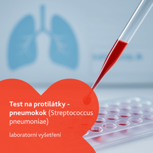 Test na protilátky - pneumokok laboratorní vyšetření obraz