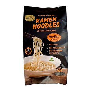 ŇAMISH Instantní nudle celozrnná hovězí bez lepku 57 g obraz
