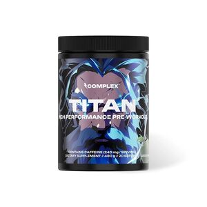 COMPLEX Titan pre workout zelené jablko 480 g obraz
