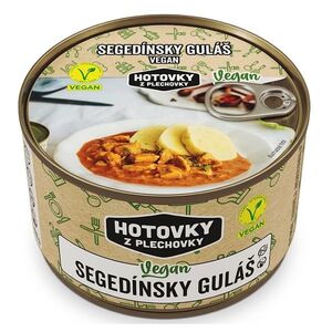 HOTOVKY Z PLECHOVKY Vegan segedínsky guláš 3 porce obraz