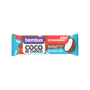 BOMBUS Coco in choco jahoda tyčinka 40 g obraz