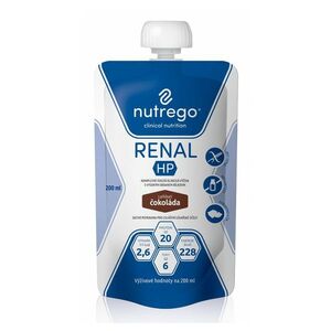 NUTREGO RENAL HP Výživa čokoláda 12 x 200 ml obraz