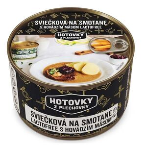 HOTOVKY Z PLECHOVKY Svíčková na smetaně bez laktózy 3 porce obraz