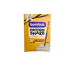 BOMBUS Protein shake vanilka 30 g obraz