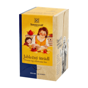 SONNENTOR Čaj jablečný štrúdl BIO 45 g obraz