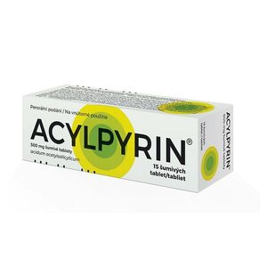 ACYLPYRIN Šumivé tablety 500 mg 15 tablet obraz