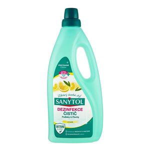 SANYTOL Dezinfekce univerzální čistič podlahy a plochy Citrón&Olivové lístky 1000 ml obraz