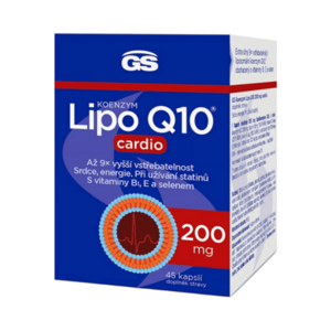 GS Koenzym Lipo Q10 200 mg cardio 45 kapslí obraz