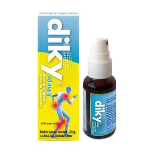 DIKY 40 mg/g kožní sprej, roztok 25 g obraz