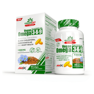 AMIX Greenday ProVegan Omega 3-6-9 60 kapslí obraz