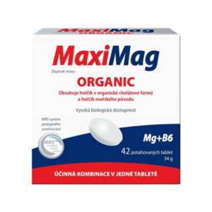 MAXIMAG Organic 42 potahovaných tablet obraz