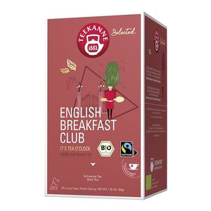 TEEKANNE Luxury cup English breakfast černý čaj BIO 25 sáčků obraz