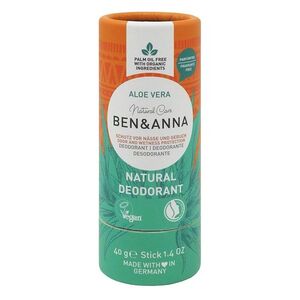 BEN & ANNA Tuhý deodorant bez parfemace Aloe Vera 40 g obraz