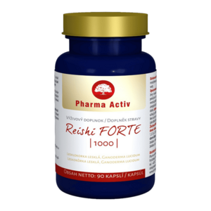PHARMA ACTIV Reishi forte 90 kapslí obraz
