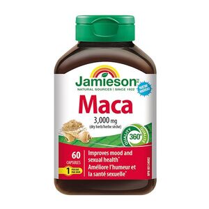 JAMIESON Maca 3000 mg 60 kapslí obraz