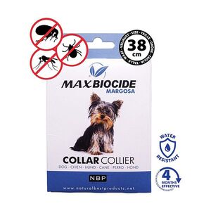 MAX BIOCIDE Collar dog antiparazitní obojek pro psy 38 cm obraz