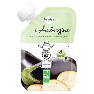 POPOTE Zeleninová kapsička lilek od 4.měsíce BIO 120 g obraz